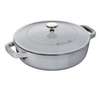 Cacerola, 28 cm, gris grafito, hierro fundido, Staub