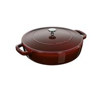 Cacerola, 28 cm, hierro fundido, granadina, Staub