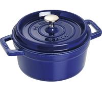 Cacerola, 30 cm, azul oscuro, hierro fundido, Staub