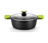 Cacerola alta Foodie Bra A490328 - 28 cm, aluminio fundido, inducción
