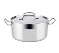 QUID AZZERO 7084019 - Cacerola de acero inoxidable de 20 x 9,5 cm 2,8 litros