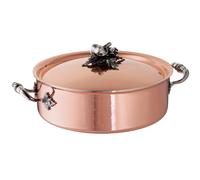 Cacerola baja OPUS CUPRA 26 cm, cobre, Ruffoni