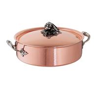 Cacerola baja OPUS CUPRA 30 cm, cobre, Ruffoni