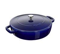 Cacerola CHISTERA, 24 cm, azul oscuro, hierro fundido, Staub