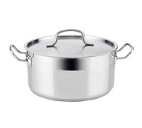 QUID AZZERO 7084019 - Cacerola de acero inoxidable de 20 x 9,5 cm 2,8 litros