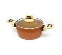 Cacerola con tapa amercook terracota (Ø 20 cm)