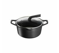 Cacerola Con Tapa Tefal ROBUSTO E24944 Negro
