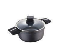 Cacerola de aluminio fundido ind con tapa bistro grey ø20 x 10 cm