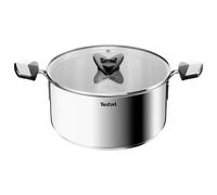 Cacerola EMOTION+ 24 cm, acero inoxidable, Tefal