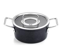 Cacerola honda ADAMANT 20 cm, negro, aluminio, Fissler