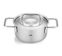 Cacerola honda PURE 16 cm, plata, acero inoxidable, Fissler