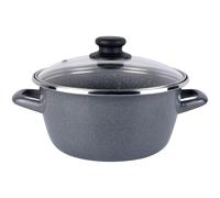 Cacerola "k2 gransasso" ø16cm con tapa de vidrio