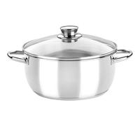 Cacerola Monix Óptima M451120/ Ø20cm/ Acero Inoxidable