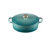 Cacerola Oval 27 cm Le Creuset Hierro fundido 21178270994450 Bleu Riviera