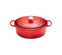 Le Creuset Cacerola oval Signature 27 cm Hierro fundido 4,1 L Cereza