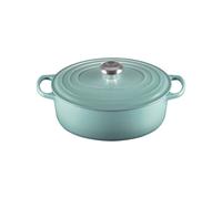 Cacerola Oval 29 cm Le Creuset Signature Hierro fundido 21178297174430 Sea Salt