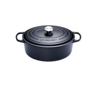 Cacerola Oval 35 cm Le Creuset Signature Hierro fundido 21178350000430 Negro Mate