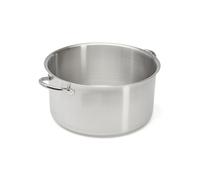 Cacerola Profesional de Acero Inoxidable 18/10 Satinado de De Buyer, Apta para Todas las Cocinas, Incluida Inducción, Horno y Lavavajillas - de 3,2 a 18,3L 20 cm