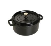 Cacerola Redonda De Hierro Fundido STAUB 24cm Negra 1007267