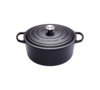 Cacerola Redondo 20 cm Le Creuset Signature Hierro fundido 21177200000430 Negro Mate