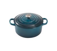 Cacerola Redondo 24 cm Le Creuset Signature Hierro fundido 21177246422430 Deep Teal