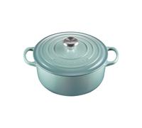 Cacerola Redondo 24 cm Le Creuset Signature Hierro fundido 21177247174430 Sea Salt