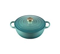 Cacerola Redondo 26 cm Le Creuset Hierro fundido 21114260990450 Bleu Riviera