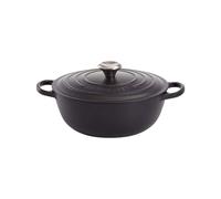 Cacerola Redondo 26 cm Le Creuset Signature Hierro fundido 21114260000430 Negro Mate