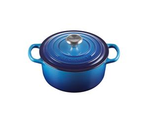 Cacerola Redondo 28 cm Le Creuset Signature Hierro fundido 21177282202430 Azure
