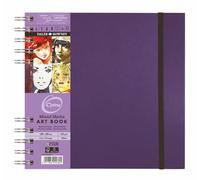 Cachet Artists' Wirebound Mixed Media Portrait Sketchbook - 8" x 8" - Daler Rowney