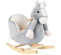 Cadeira de balanço com sons Kikka Boo Grey Horse