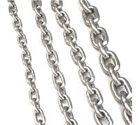 Cadena Cadena de elevación 1 M, 2/1,5/2,0/2,5/3,0/4,0/5,0mm, cadena eslabones largos acero inoxidable 304/llave cadenas cortas(1.5mm)