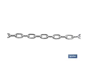 Cadena cincada de 2 mm. (200 m.)