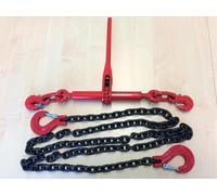 Cadena de amarre de clase 8, de 2 piezas, 10 mm, 3,5 m