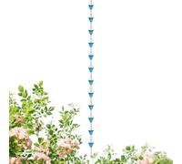 Cadena de Lluvia Genérica Cadenas de Lluvia Decorativas Resistentes de | Reemplazo de cadena de canalones Para drenaje de aguas pluviales al aire libre casa jardín patio