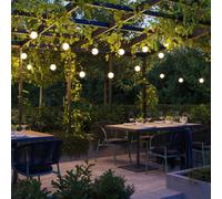 Cadena de luces LED solar Paulmann Taina, extensión de 2 m, IP67