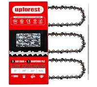 Cadena de motosierra de 20 pulgadas para motosierra Blue Max 53543, 52209, 8901, 8902 Oregon 21LPX076G, paquete de 3 (21MOPX76)
