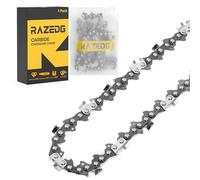 Cadena de motosierra de carburo de 24 pulgadas, paso de 3/8 pulgadas, calibre 0.50 pulgadas, 84 eslabones de transmisión, compatible con Husqvarna 460, 460 Rancher, Stihl 33RS 84 63.5 cm/61.0 cm MS390