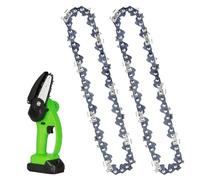 Cadena de motosierra de repuesto de 2 x 12 pulgadas (30 cm) para Dewalt DCM565N, cadena de sierra de cadena de repuesto de retroceso bajo, con 2 limas, compatible con Ryobi OCS1830-3/8 Pitch, calibre