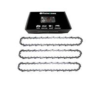 Cadena De Motosierra Para Recargable Mini Motosierra 8 Pulgadas 3PCS, Paso De La Cadena 1/4", Calibre De La Cadena 0.043” (1.1 mm), Número De Eslabones 48dl, Longitud De Corte De La Motosierra 20 cm