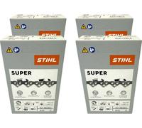 Cadena de sierra Stihl 4x 3/8" Rapid Super 3 (RS3) 50 cm 3/8" 1.6 mm 72 TG 4 piezas ( 4x 36260000072 )