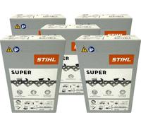 Cadena de sierra Stihl 5x 3/8" Rapid Super 3 (RS3) 50 cm 3/8" 1.6 mm 72 TG 5 piezas ( 5x 36260000072 )