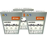 Cadena de sierra STIHL Picco Micro Mini 3, 30 cm, 3/8", P 1,1 mm, 44 TG, 3 unidades (3x 36100000044)