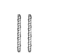 Cadena para motosierra, Cadena for mini motosierra eléctrica de 8 pulgadas, paso de 1/4", 0,043", 45DL, semicincel, paquete de 2(2pcs 8inch Chains)