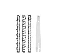 Cadena para motosierra, Cadena for mini motosierra eléctrica de 8 pulgadas, paso de 1/4", 0,043", 45DL, semicincel, paquete de 2(8inch Set 2)