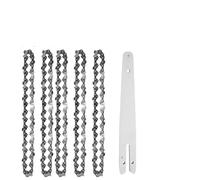 Cadena para motosierra, Cadena for mini motosierra eléctrica de 8 pulgadas, paso de 1/4", 0,043", 45DL, semicincel, paquete de 2(8inch Set 3)