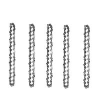 Cadena para motosierra, Cadena for mini motosierra eléctrica de 8 pulgadas, paso de 1/4", 0,043", 45DL, semicincel, paquete de 2(5pcs 8inch Chains)