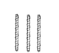 Cadena para motosierra, Cadena for mini motosierra eléctrica de 8 pulgadas, paso de 1/4", 0,043", 45DL, semicincel, paquete de 2(3pcs 8inch Chains)
