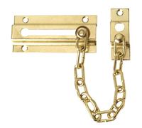 Cadena seguridad puerta latonada (blister 1 pieza)