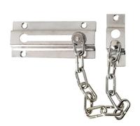 Cadena seguridad puerta plateada (blister 1 pieza)
